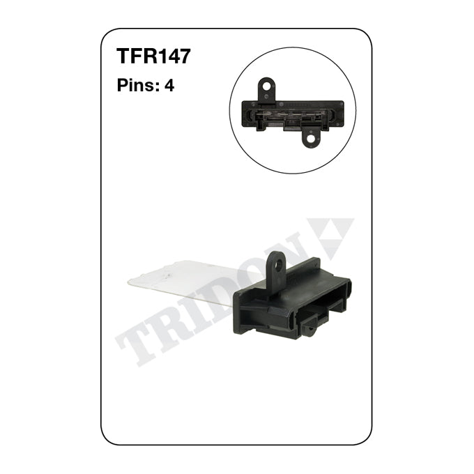 Tridon Heater Fan Resistor TFR147