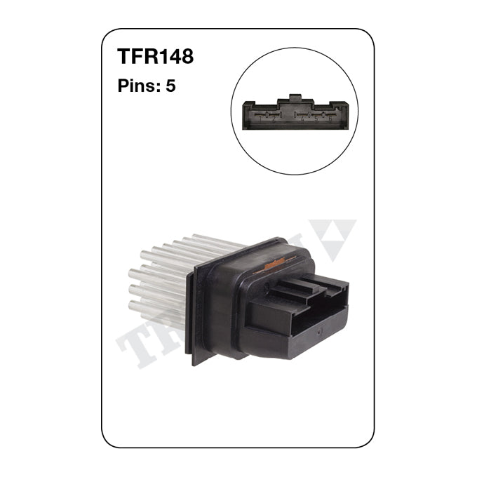Tridon Heater Fan Resistor TFR148