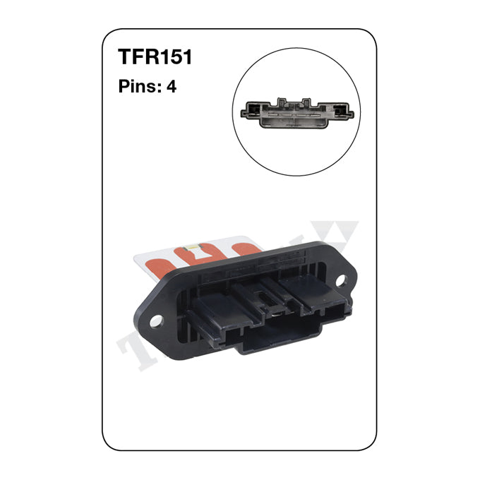 Tridon Heater Fan Resistor TFR151