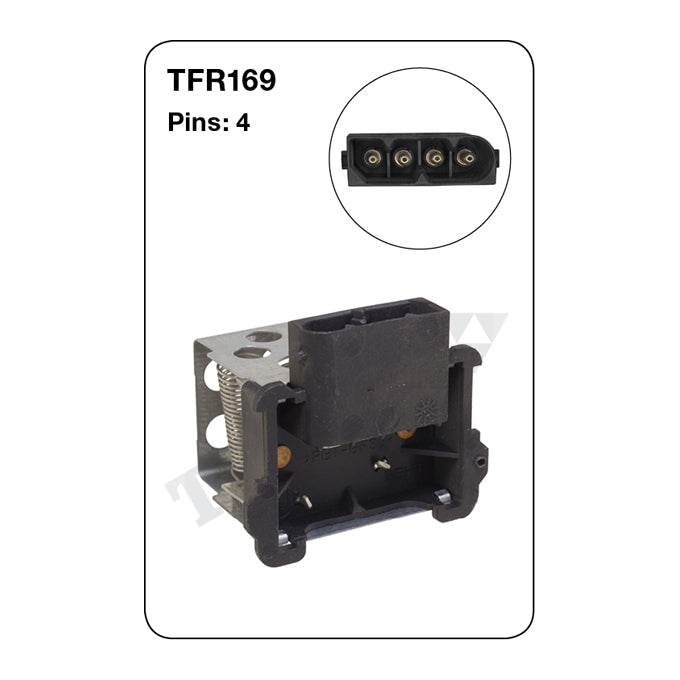 Tridon Heater Fan Resistor TFR169