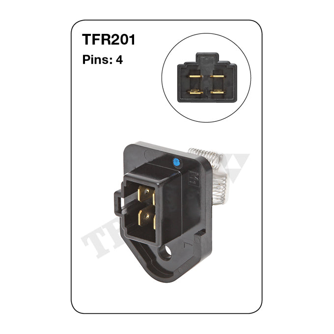 Tridon Heater Fan Resistor TFR201