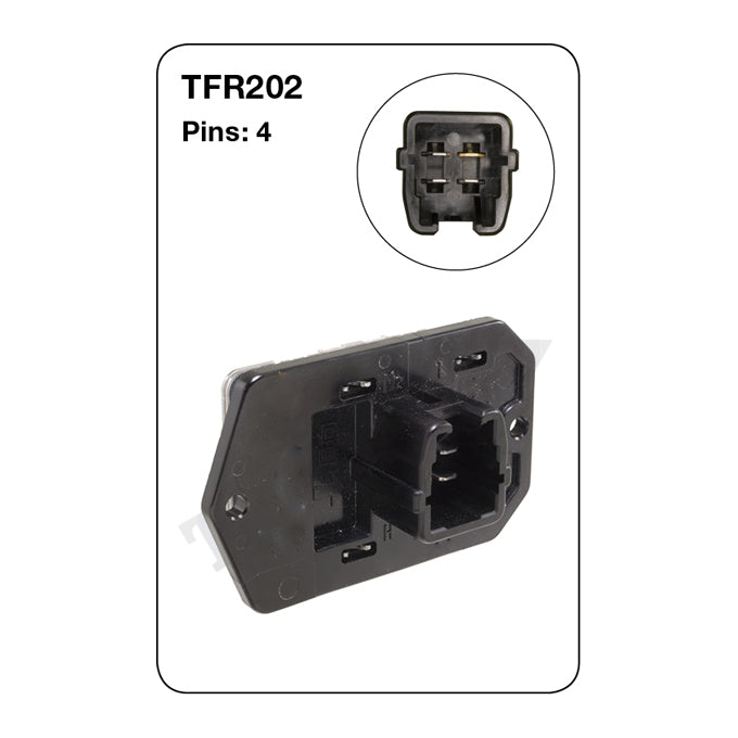 Tridon Heater Fan Resistor TFR202