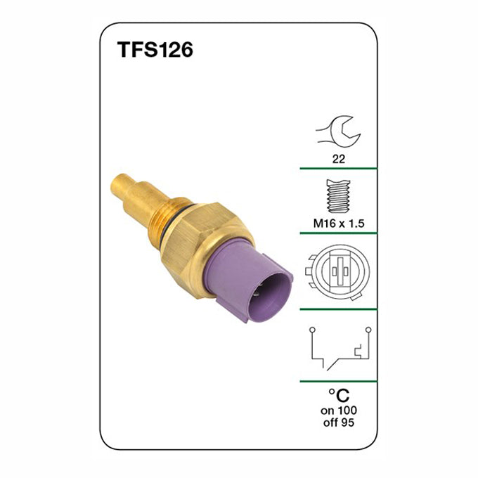 Tridon Thermo Fan Switch TFS126