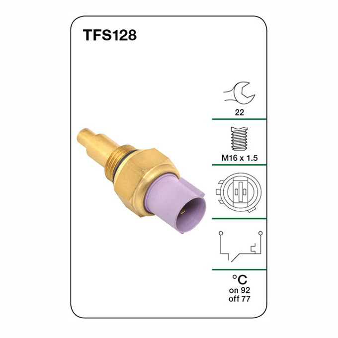 Tridon Thermo Fan Switch TFS128