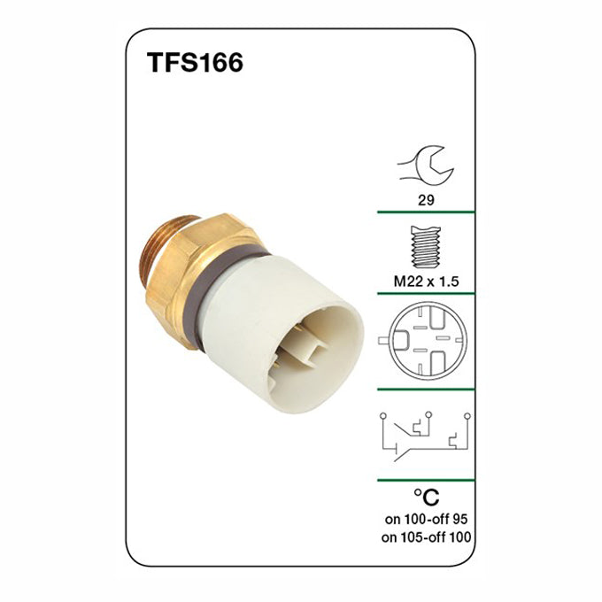 Tridon Thermo Fan Switch TFS166