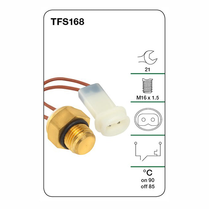 Tridon Thermo Fan Switch TFS168