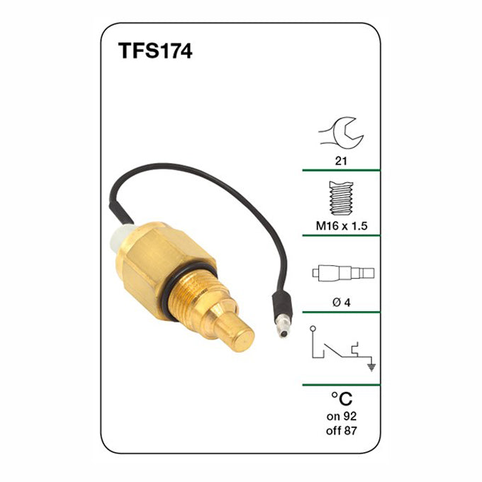 Tridon Thermo Fan Switch TFS174