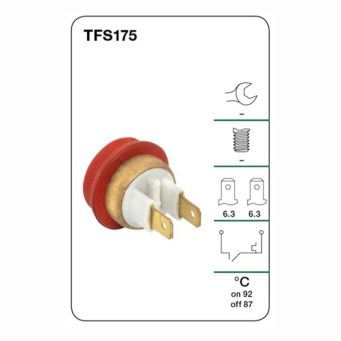 Tridon Thermo Fan Switch TFS175