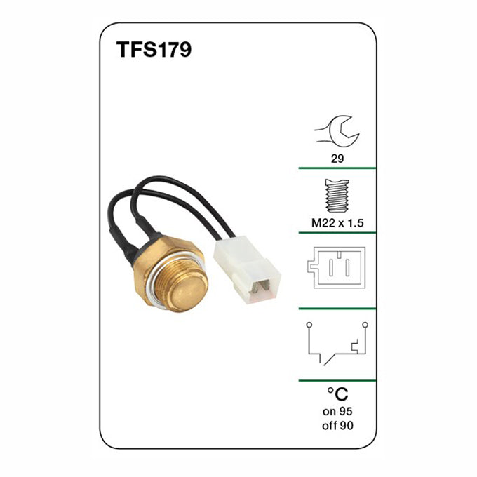 Tridon Thermo Fan Switch TFS179