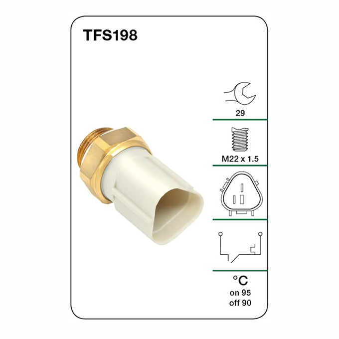 Tridon Thermo Fan Switch TFS198