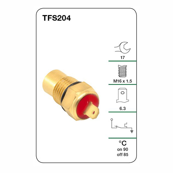 Tridon Thermo Fan Switch TFS204