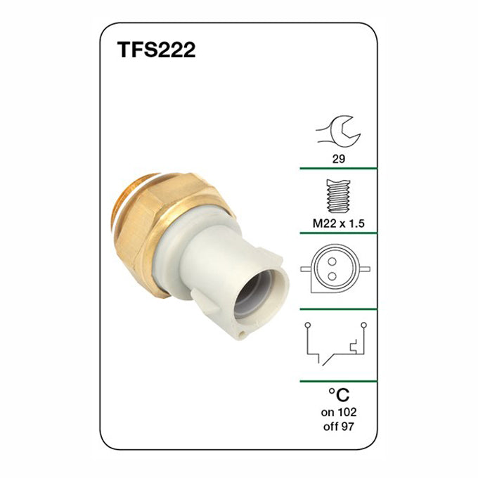 Tridon Thermo Fan Switch TFS222