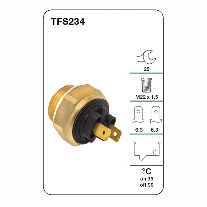 Tridon Thermo Fan Switch TFS234
