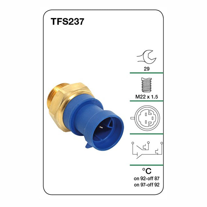 Tridon Thermo Fan Switch TFS237