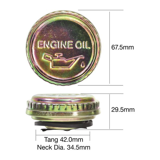 Tridon Oil Cap TOC507