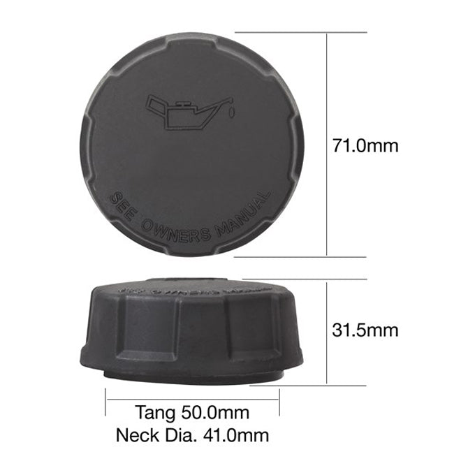 Tridon Oil Cap TOC533