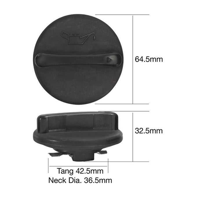 Tridon Oil Cap TOC537