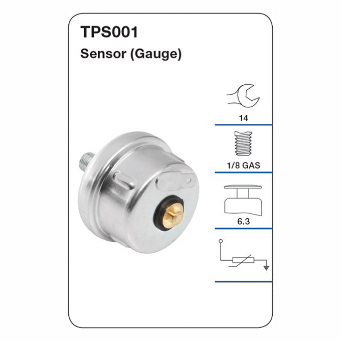 Oil Pressure Sensor (Gauge) TPS001