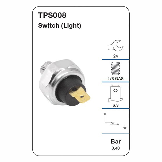 Oil Pressure Switch (Light) TPS008