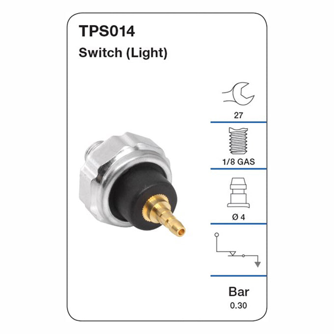 Oil Pressure Switch (Light) TPS014