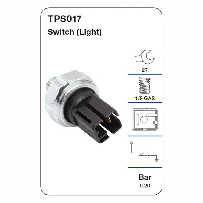 Oil Pressure Switch (Light) TPS017