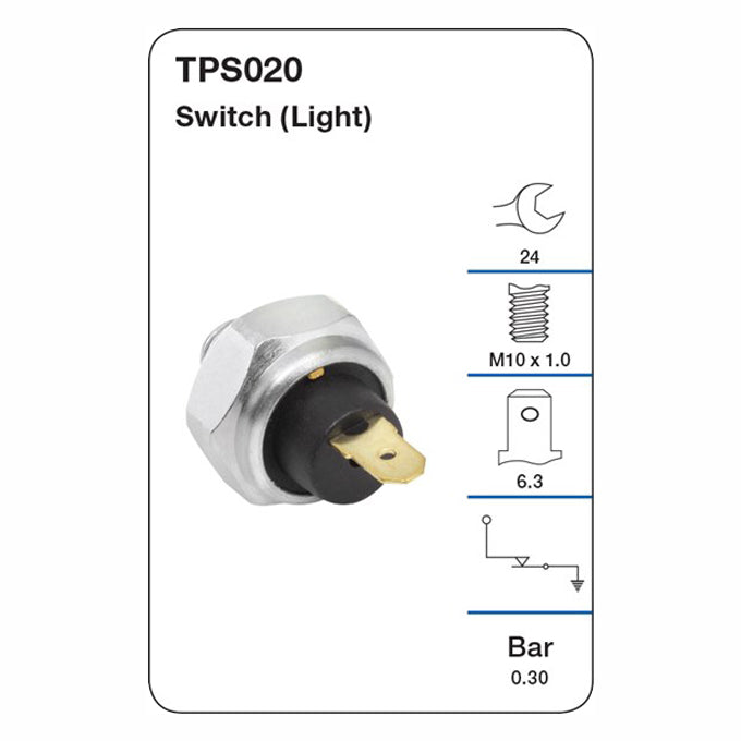 Oil Pressure Switch (Light) TPS020