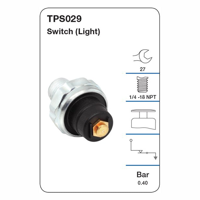 Oil Pressure Switch (Light) TPS029