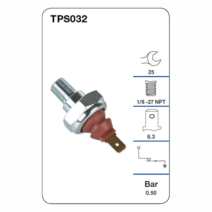 Oil Pressure Switch (Light) TPS032