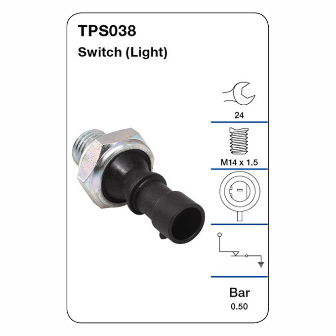 Oil Pressure Switch (Light) TPS038