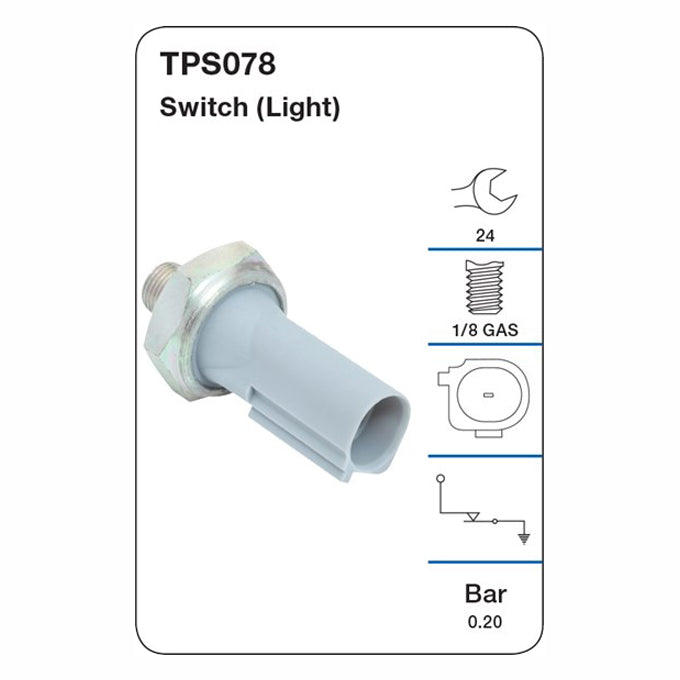 Oil Pressure Switch (Light) TPS078