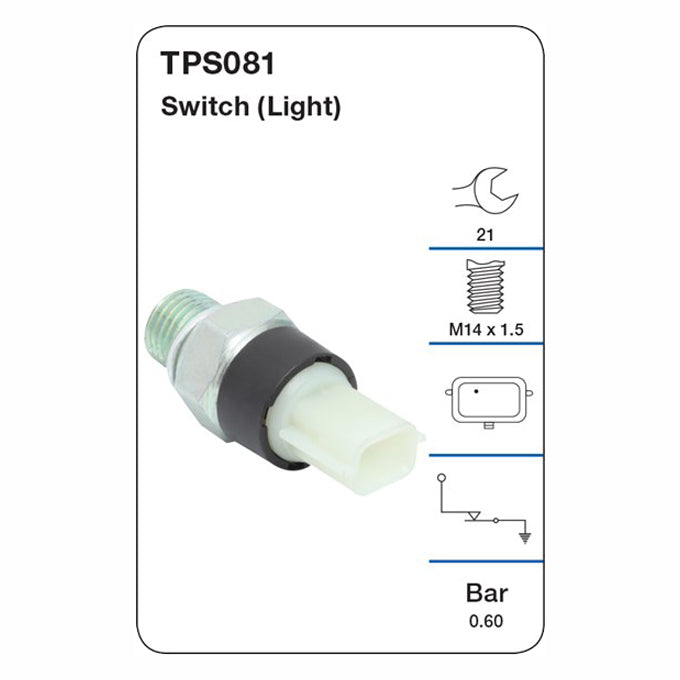 Oil Pressure Switch (Light) TPS081