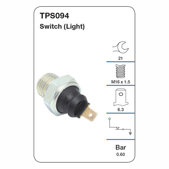 Oil Pressure Switch (Light) TPS094