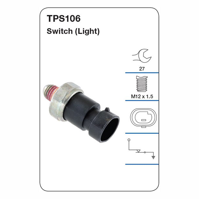 Oil Pressure Switch (Light) TPS106
