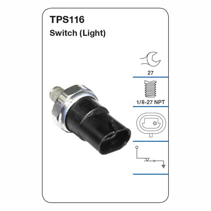 Oil Pressure Switch (Light) TPS116
