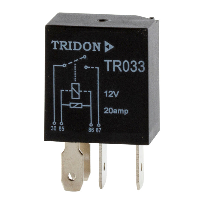Tridon 4 Pin Mini Relay TR033PAC