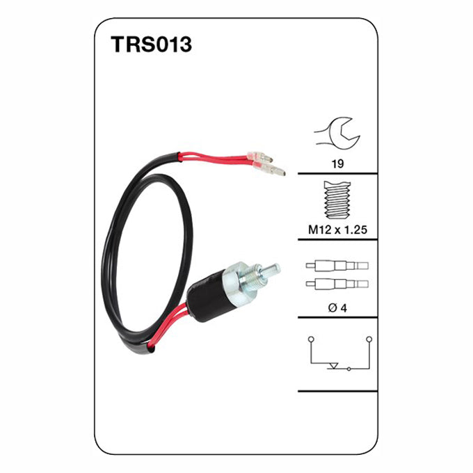 Tridon Reverse Light Switch TRS013