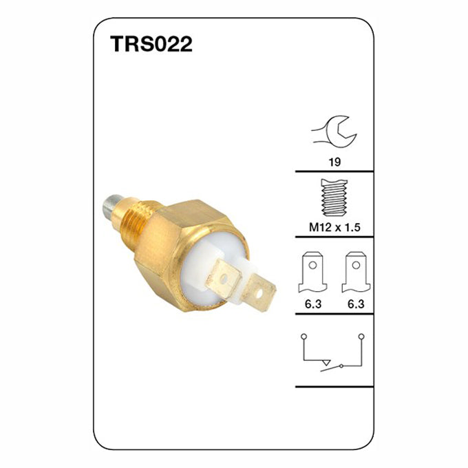 Tridon Reverse Light Switch TRS022