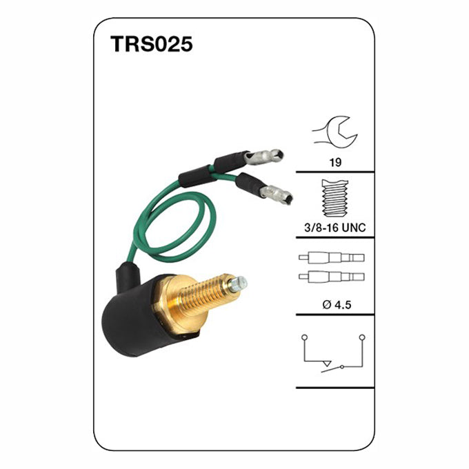 Tridon Reverse Light Switch TRS025