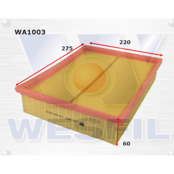 Wesfil Air filter WA1003