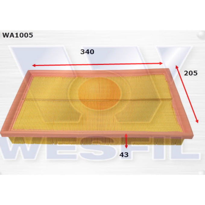 Wesfil Air filter WA1005