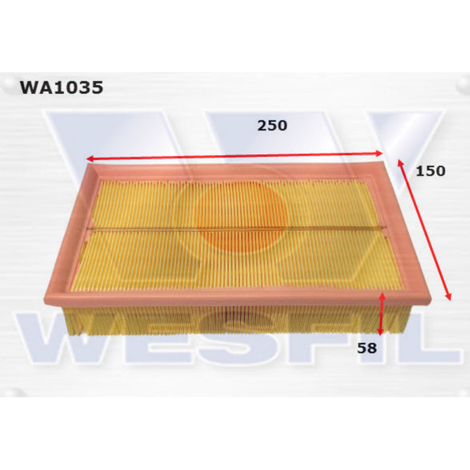 Wesfil Air filter WA1035