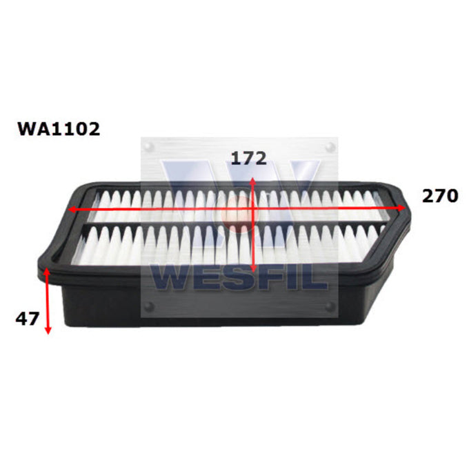 Wesfil Air filter WA1102