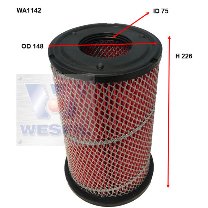 Wesfil Air filter WA1142