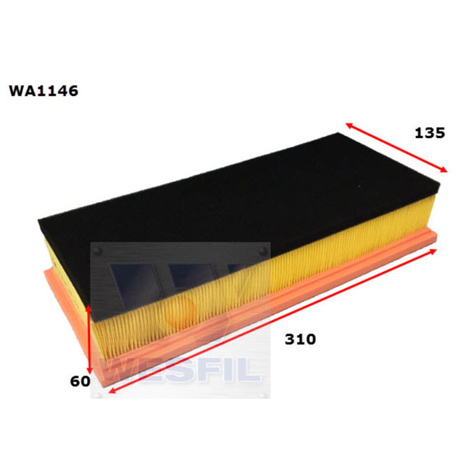Wesfil Air filter WA1146