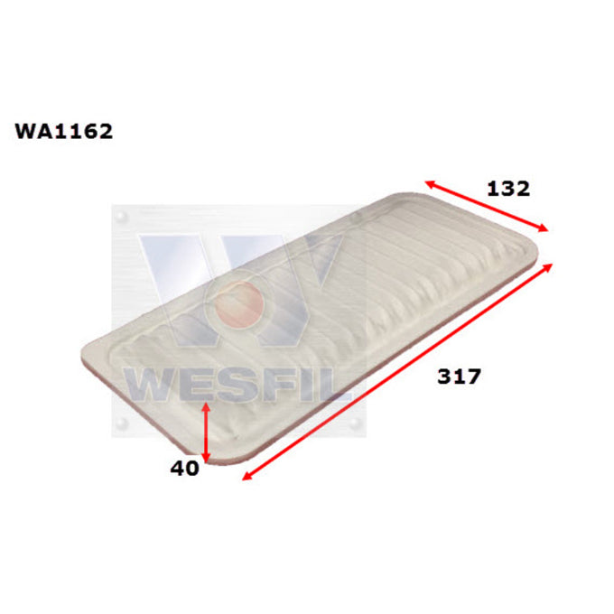 Wesfil Air filter WA1162