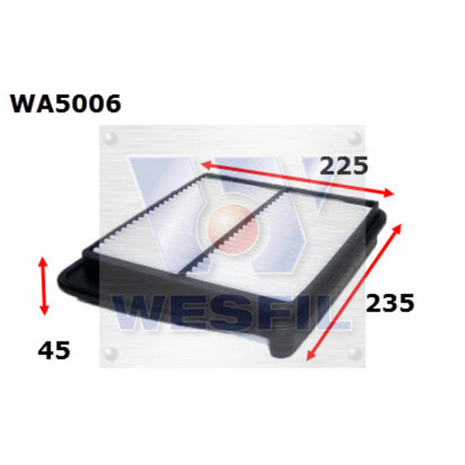 Wesfil Air filter WA5006