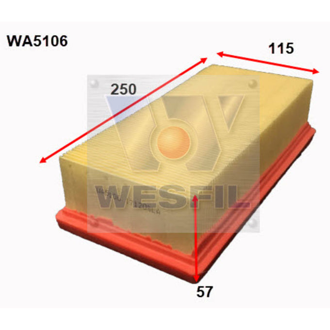 Wesfil Air filter WA5106