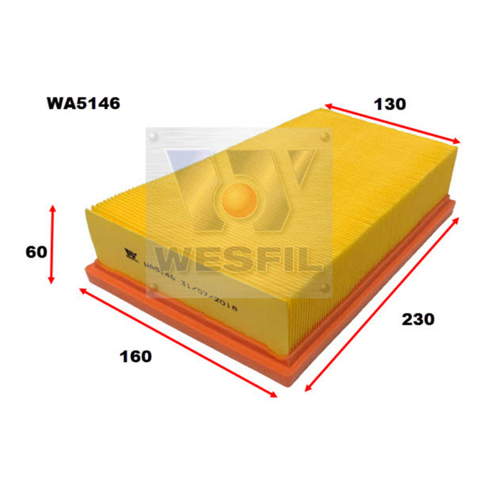 Wesfil Air filter WA5146