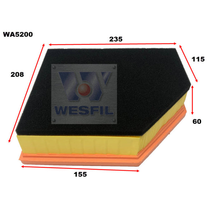 Wesfil Air filter WA5200