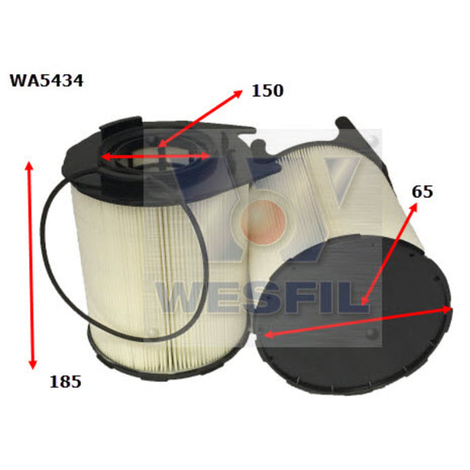 Wesfil Air filter WA5434